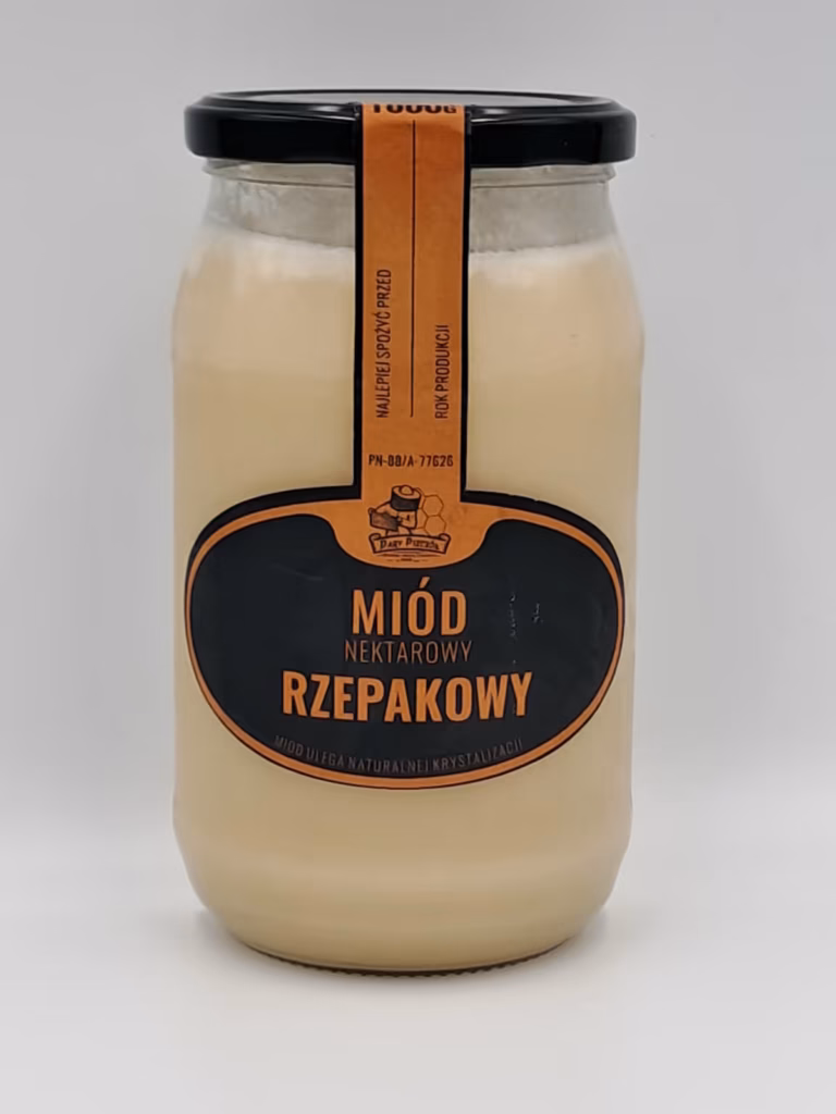 Skrystalizowany miód w słoiku – naturalna krystalizacja miodu